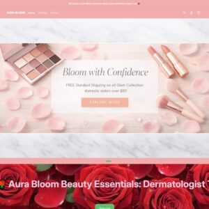 Professional Shopify designer customizing high converting e commerce store