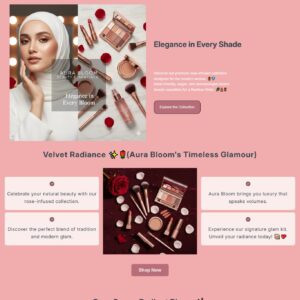 Shopify e commerce store design optimized for high converting Meta ads